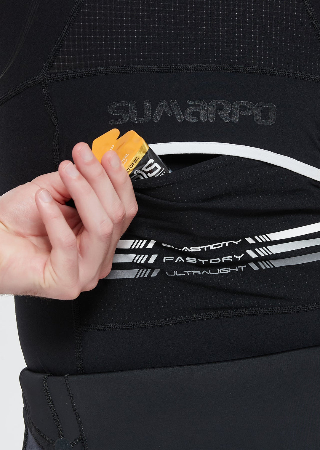 Quokka Men's Summer Swimrun Vest - Black