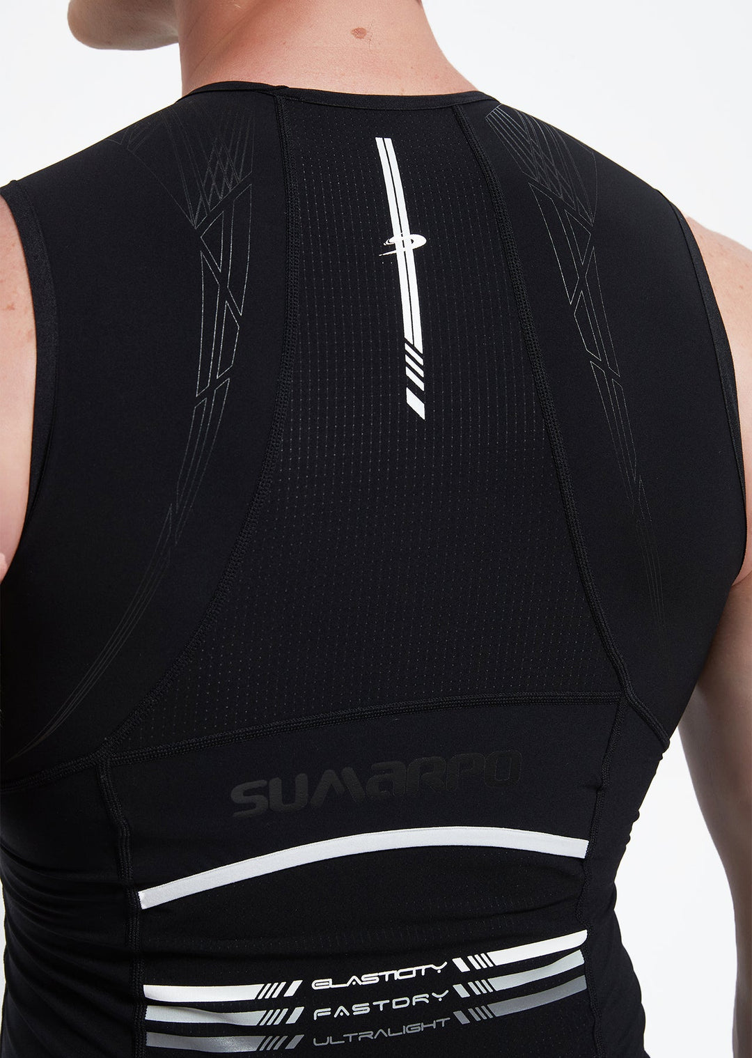 Quokka Men's Summer Swimrun Vest - Black