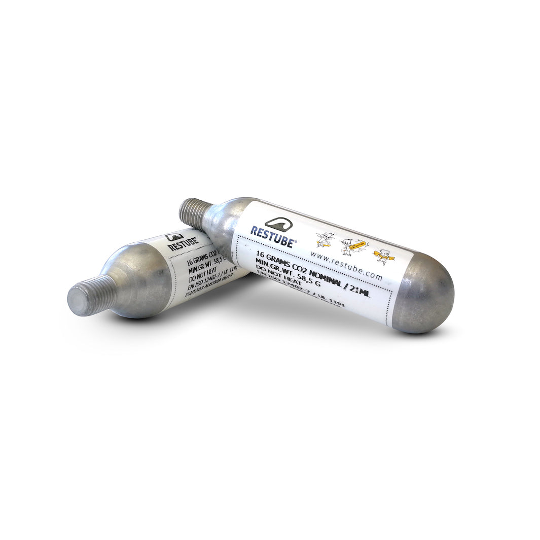 Restube CO₂ cartridges (16g)