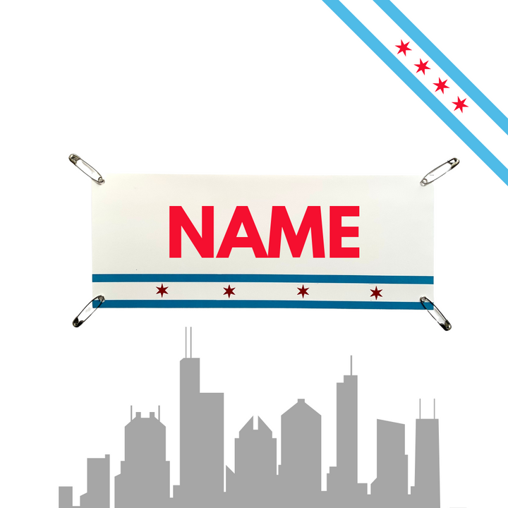 Expo pick up- Chicago Flag - Marathon Name Bib Kit by Pen and Paces – product image 4