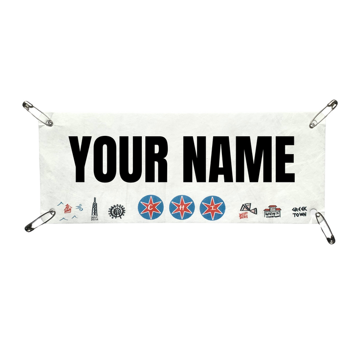 Expo pick up -Chi-Town- Marathon Name Bib Kit (Chicago) by Pen and Paces – product image 4