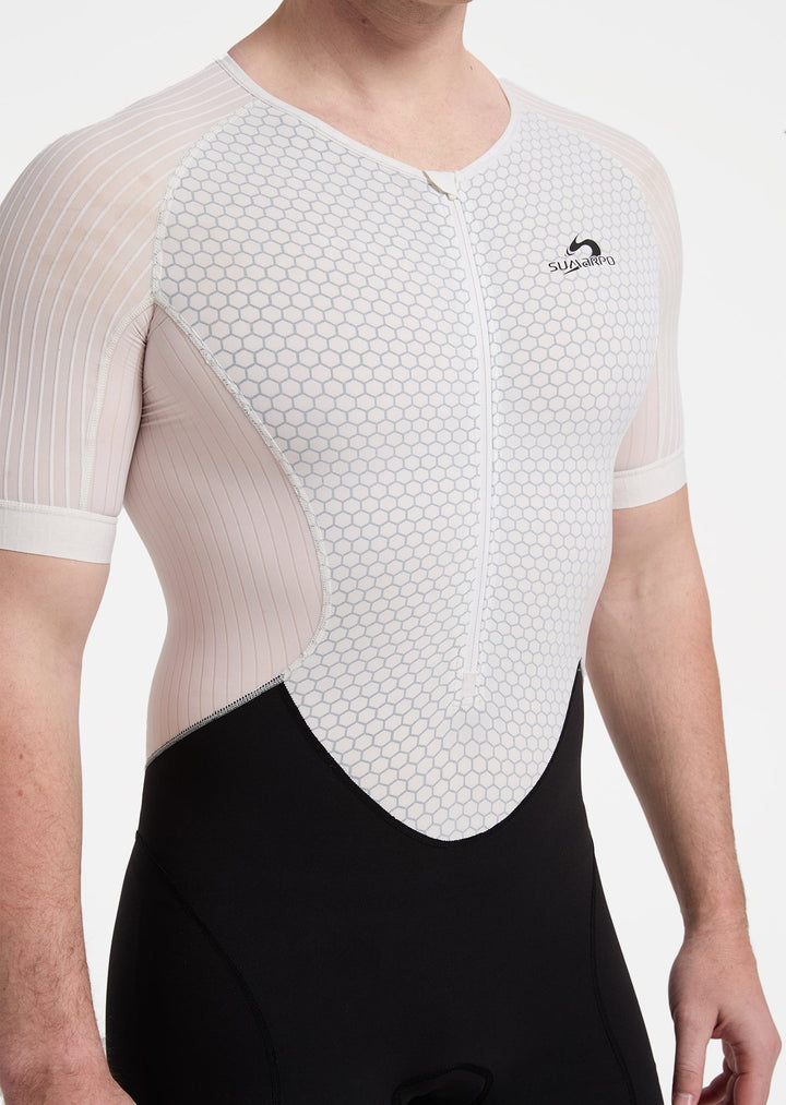 Vantrex Men's Aero Short Sleeve Tri Suit