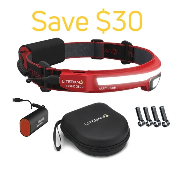 PRO 2500 Lumen PureHD Headlamp Bundle