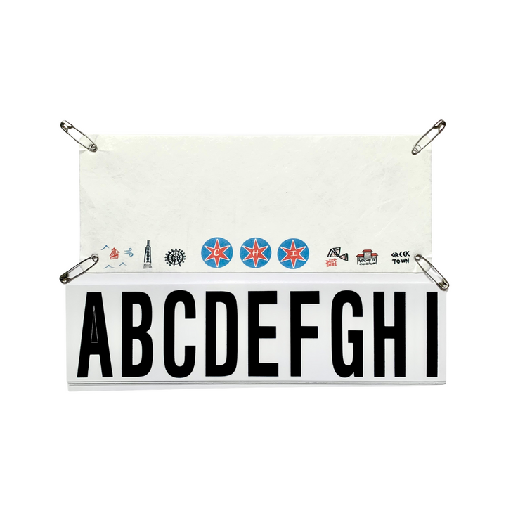 Expo pick up -Chi-Town- Marathon Name Bib Kit (Chicago) by Pen and Paces – product image 6