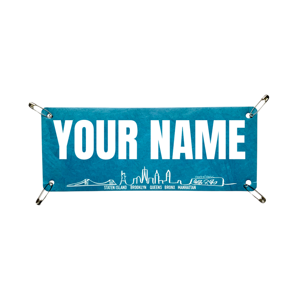 NYC - Marathon Name Bib Kit by Pen and Paces – product image 2