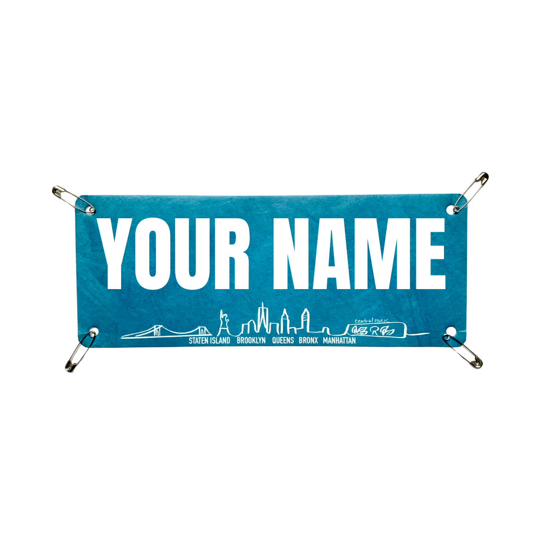 NYC - Marathon Name Bib Kit by Pen and Paces – product image 2