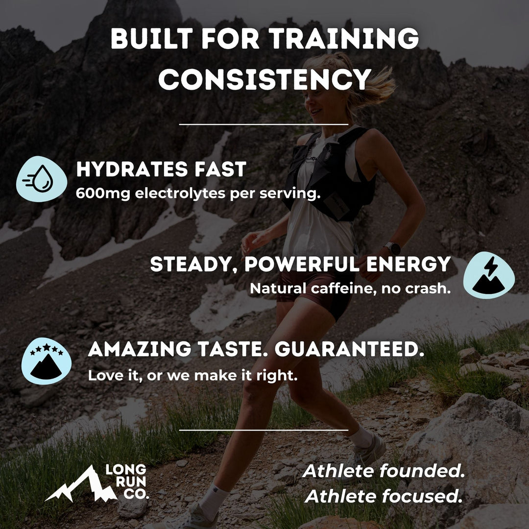 Electrolytes + Caffeine Powder Mix by Long Run Co. – product image 3