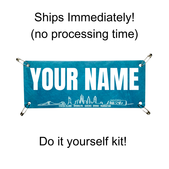 NYC - Marathon Name Bib Kit by Pen and Paces – product image 4