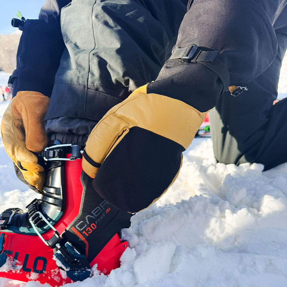 WoolTek Three Finger Waterproof Ski Gloves – view 9