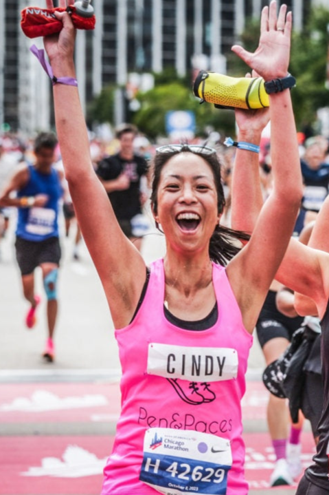 Expo pick up- Chicago Flag - Marathon Name Bib Kit by Pen and Paces – product image 5