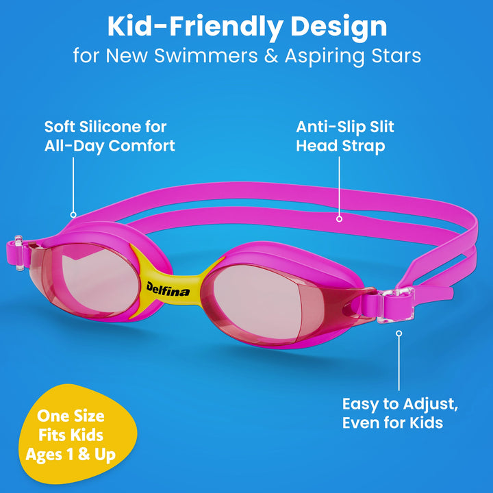 Kids Elite Performance Swim Goggles – view 3