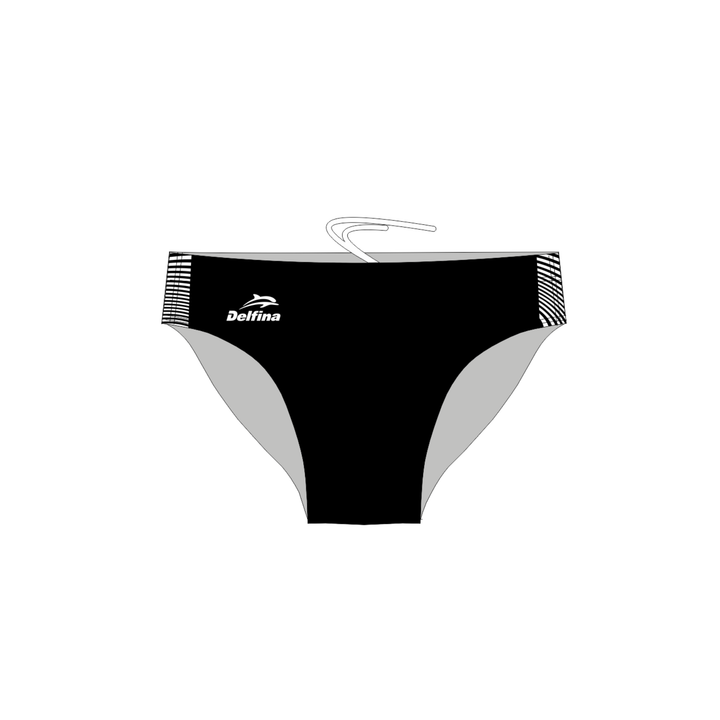 Flow Black Men's Swim Brief – view 3
