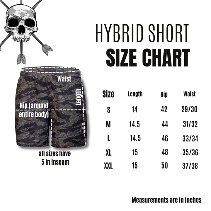 Men's Hybrid Short – Deep Forest