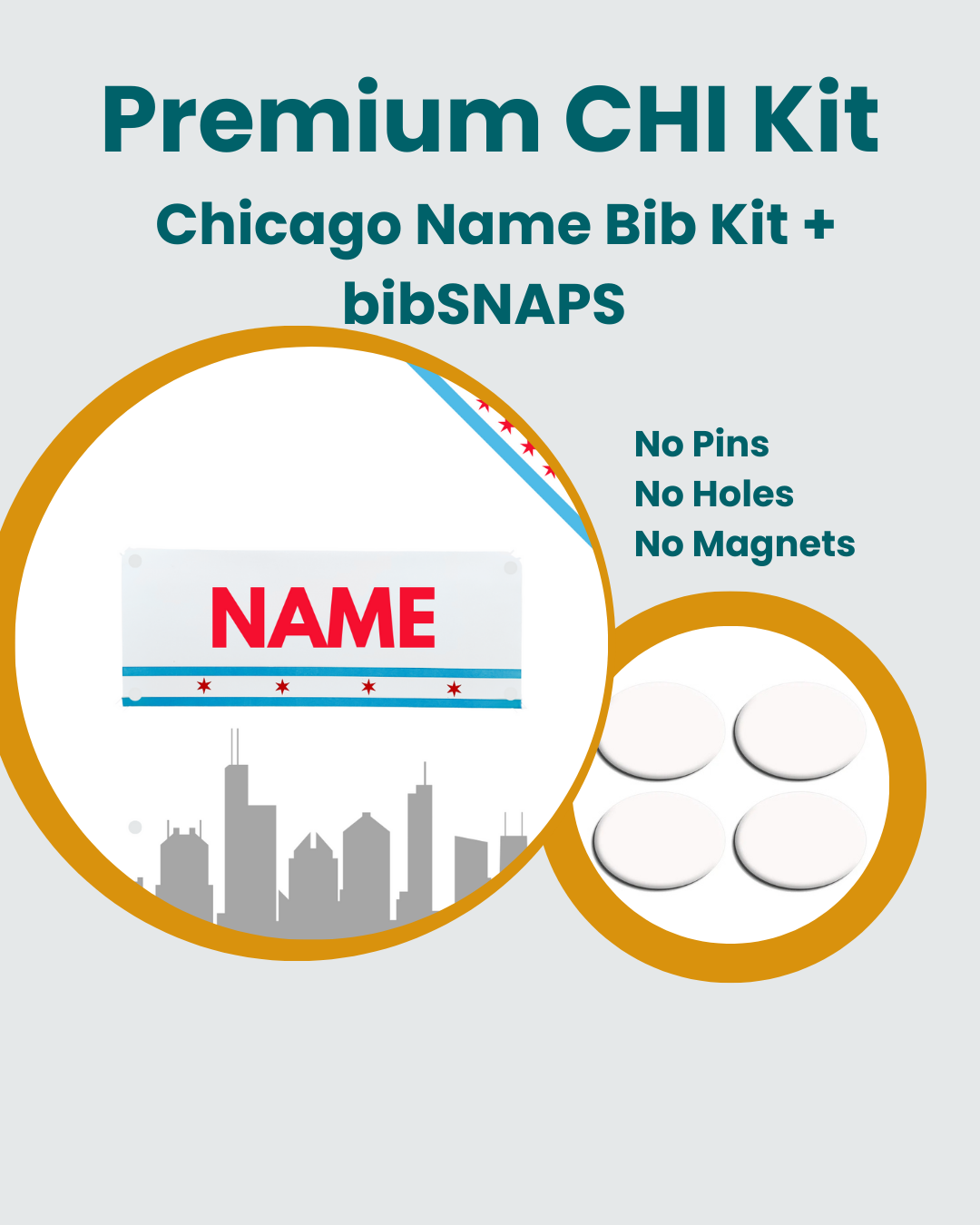 Expo pick up- Chicago Flag - Marathon Name Bib Kit by Pen and Paces – product image 6
