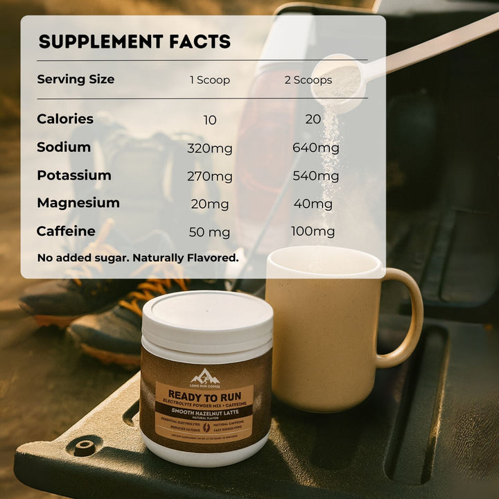 Electrolytes + Caffeine Powder Mix by Long Run Co. – product image 7