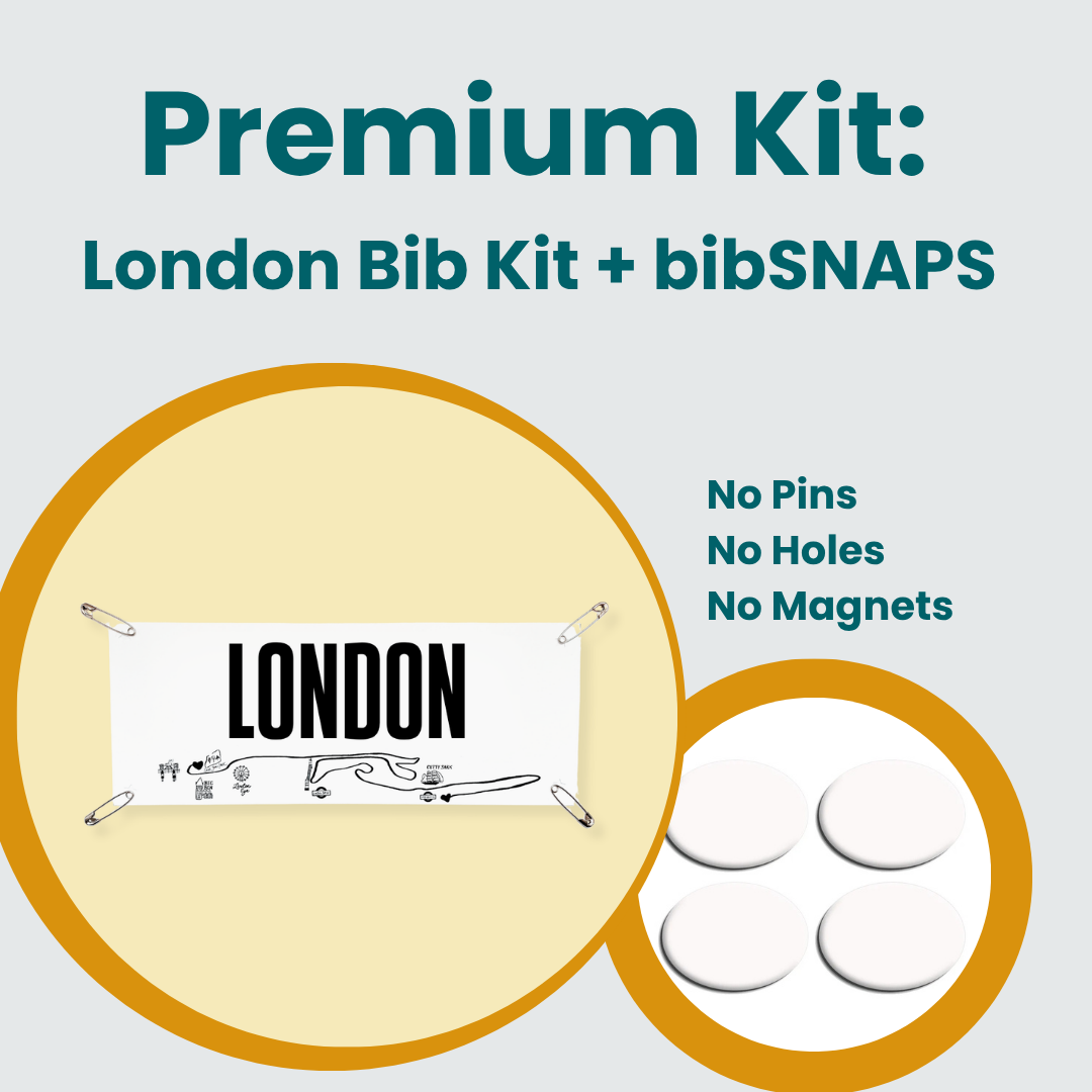 London - Marathon Name Bib Kit by Pen and Paces – product image 5