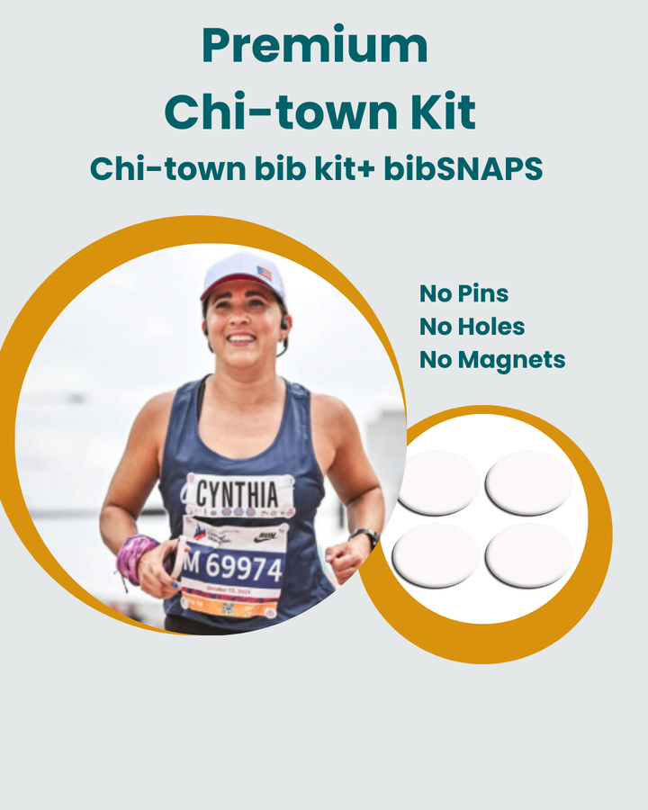 Expo pick up -Chi-Town- Marathon Name Bib Kit (Chicago) by Pen and Paces – product image 9