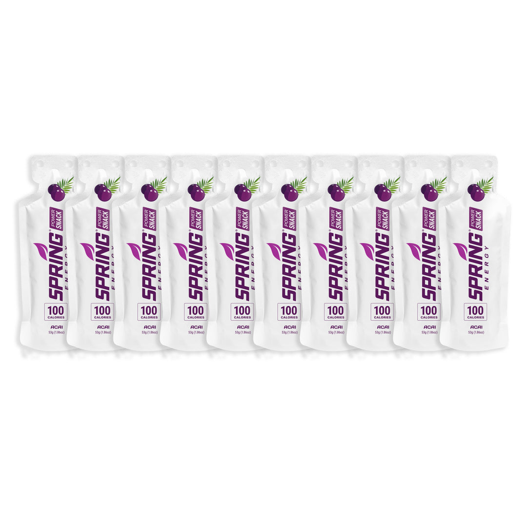 Acai Power Snack (Vegan) 100 Kcal – A Light Energy Gel For Daily Training