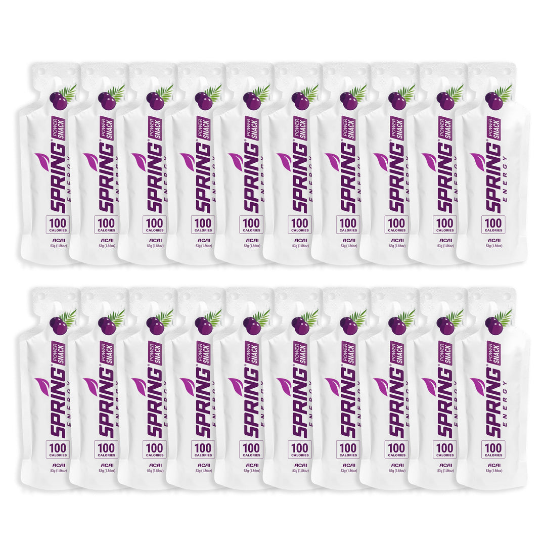 Acai Power Snack (Vegan) 100 Kcal – A Light Energy Gel For Daily Training