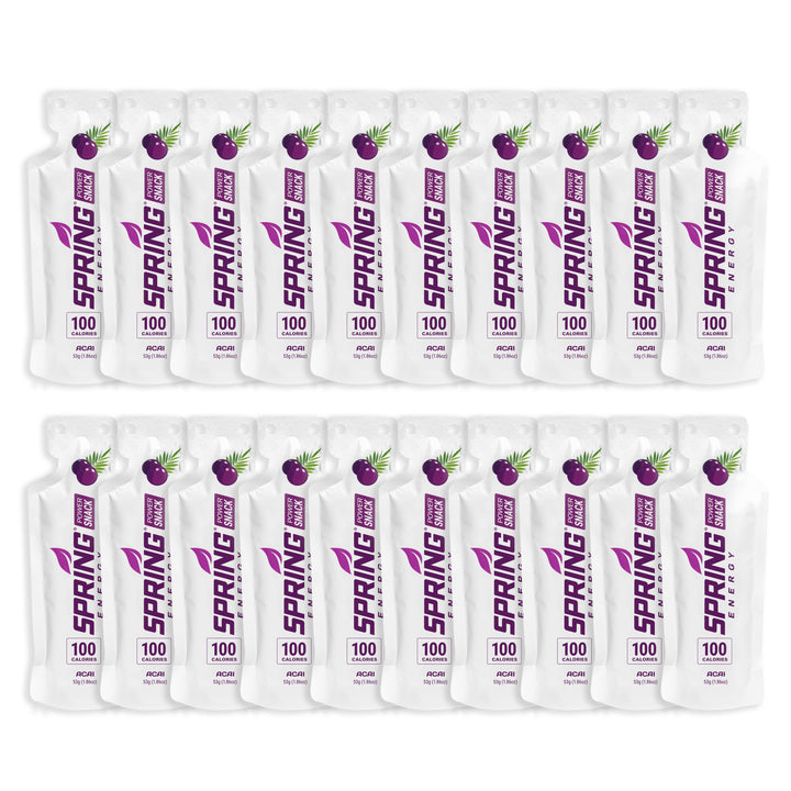 Acai Power Snack (Vegan) 100 Kcal – A Light Energy Gel For Daily Training