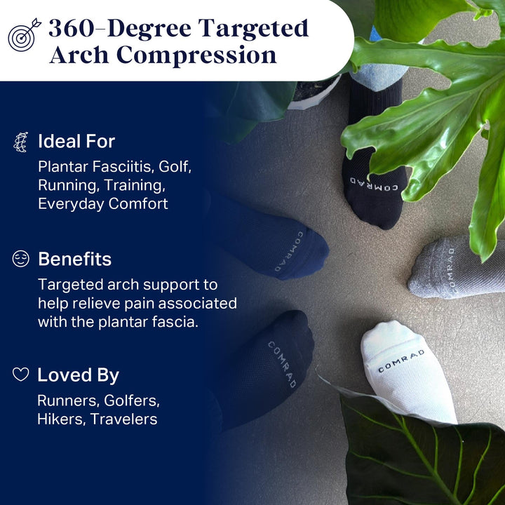 Ankle Compression Socks – 4 Pack