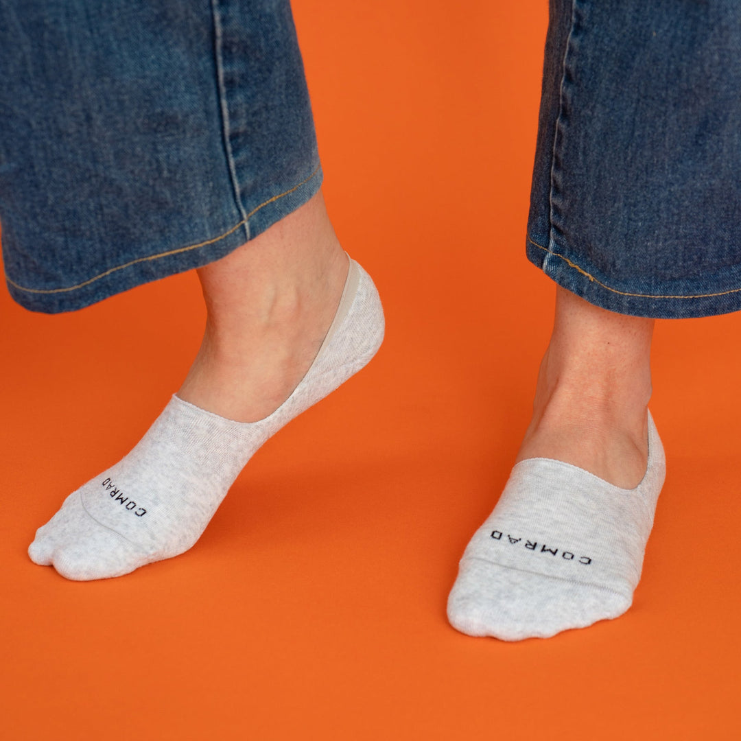 Combed Cotton No Show Socks – 3 Pack