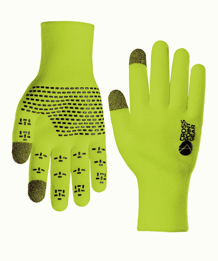 Cross Point Waterproof Knit Gloves: Sport