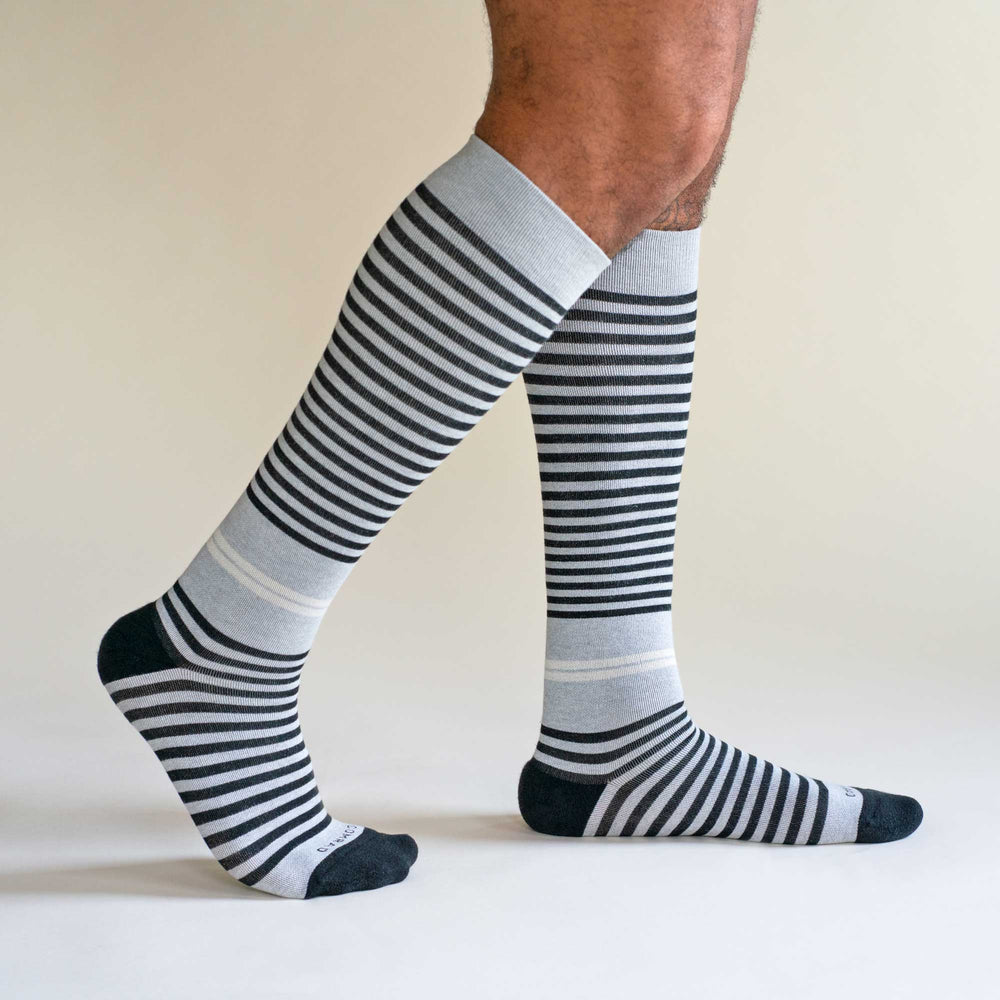 CloudCotton Compression Socks – Stripes