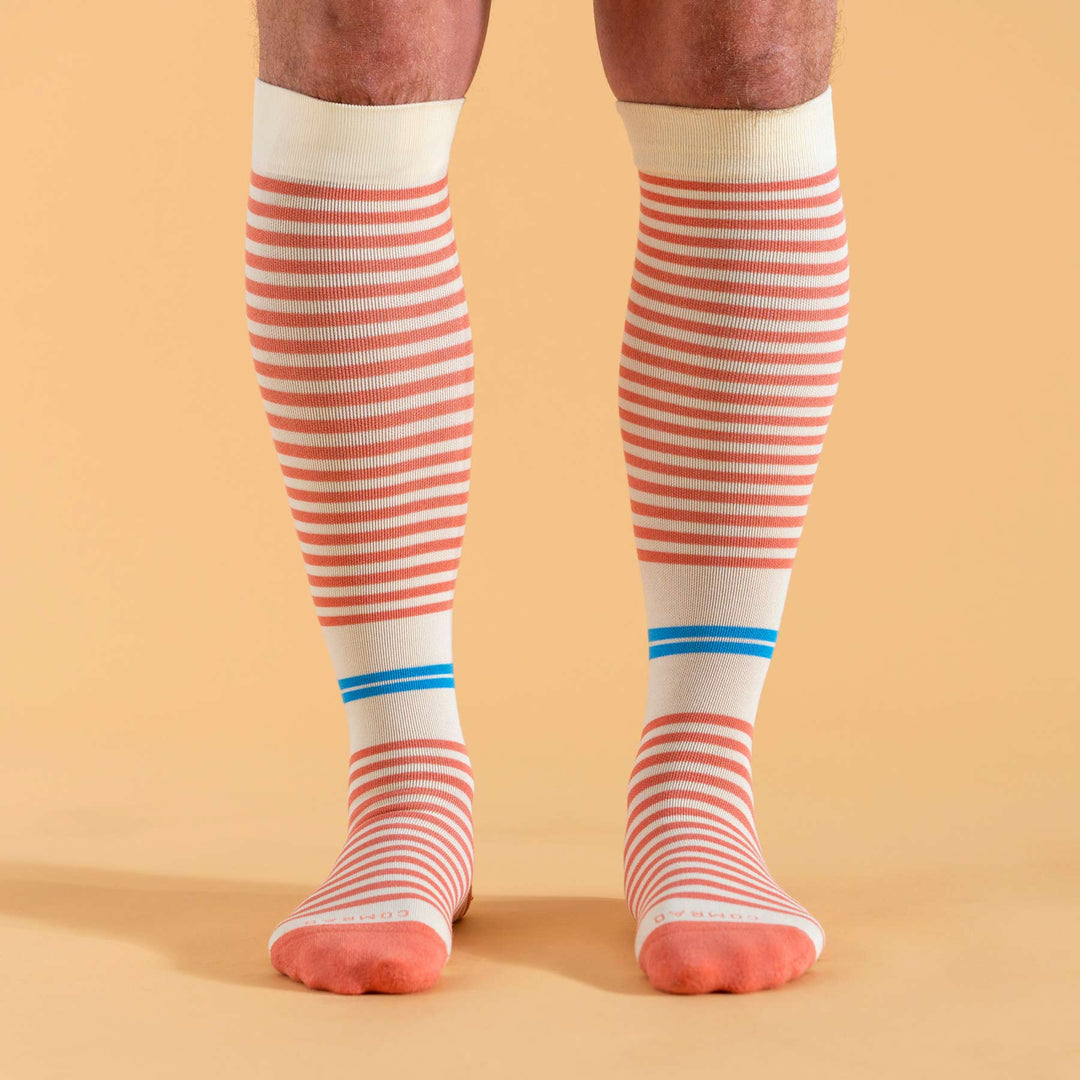 CloudCotton Compression Socks – Stripes