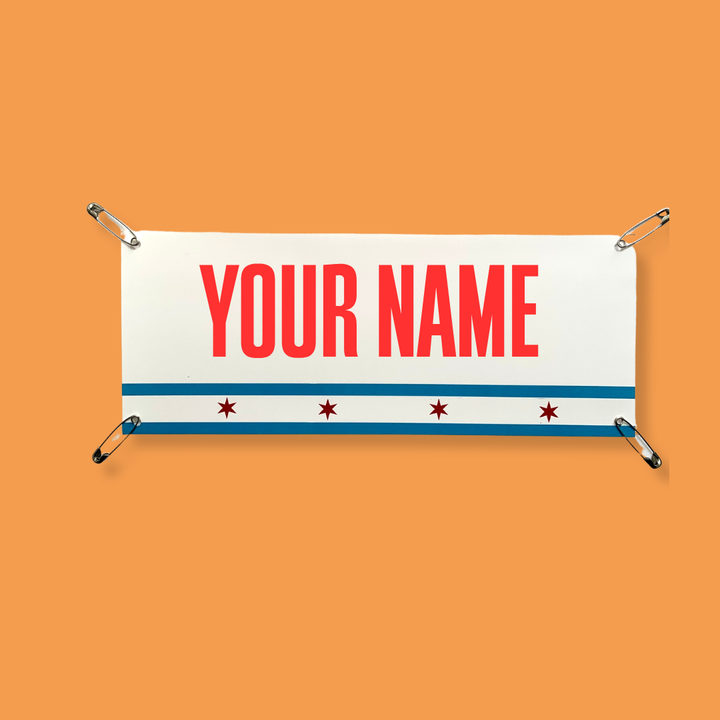 Expo pick up- Chicago Flag - Marathon Name Bib Kit by Pen and Paces – product image 2