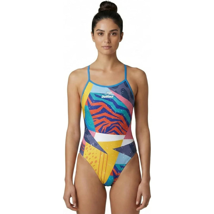 Crazy Patch Women's Lightback One Piece Athletic Swimsuit