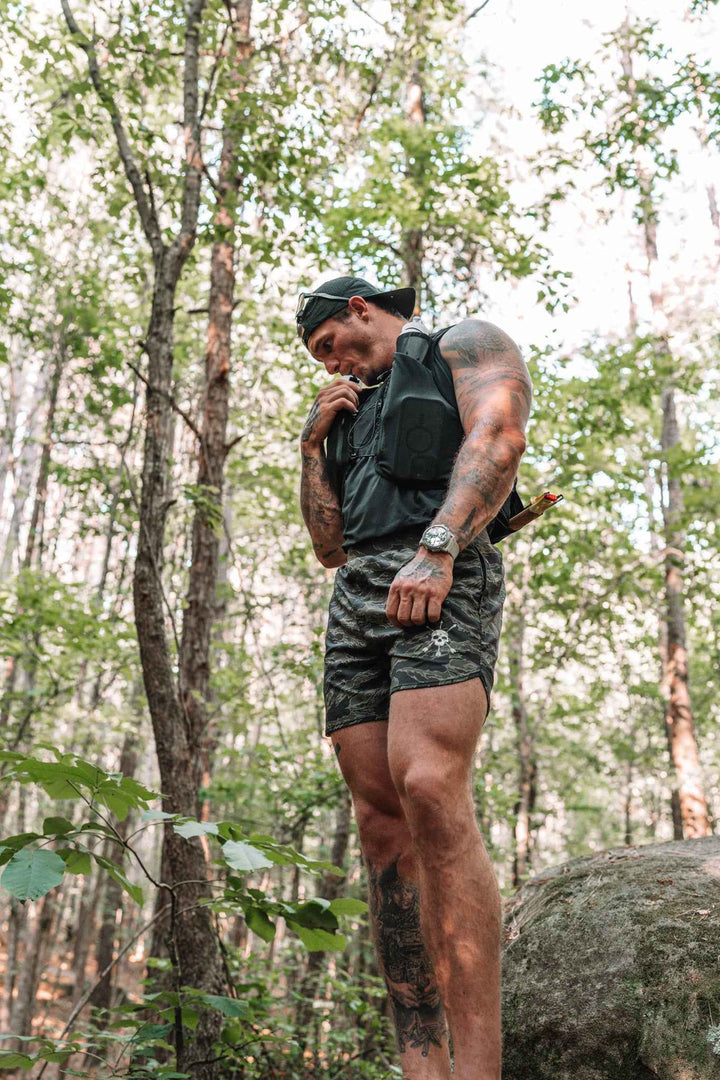 Men's Hybrid Short – Deep Forest