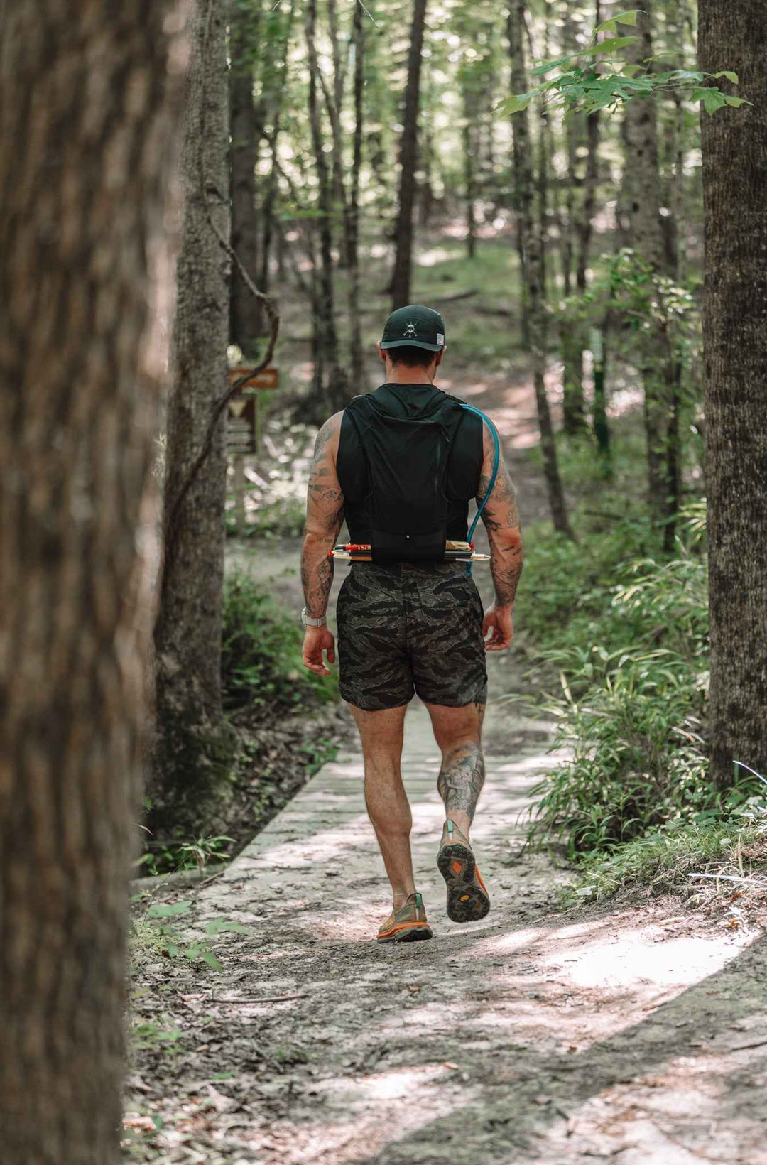 Men's Hybrid Short – Deep Forest