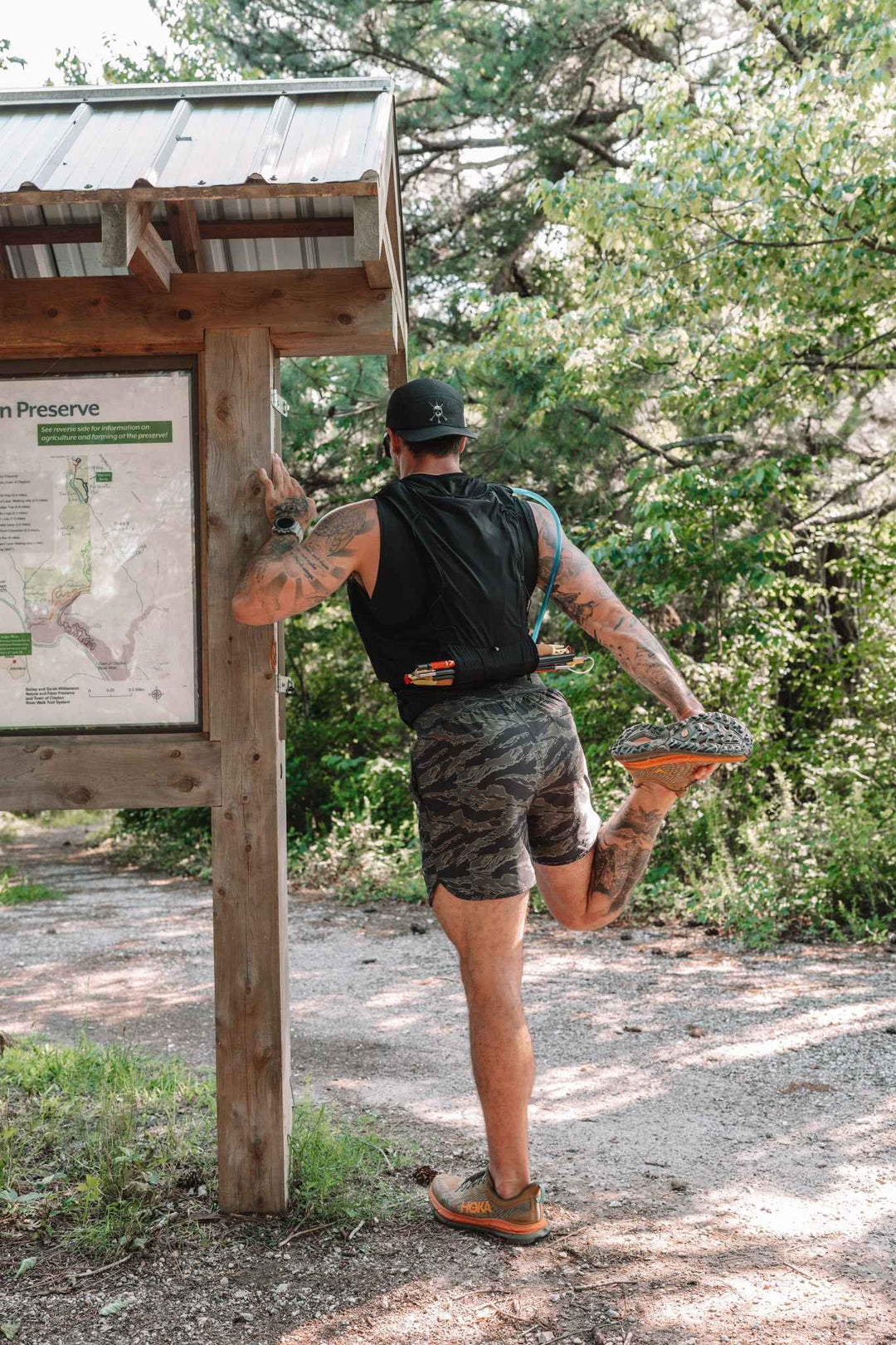 Men's Hybrid Short – Deep Forest