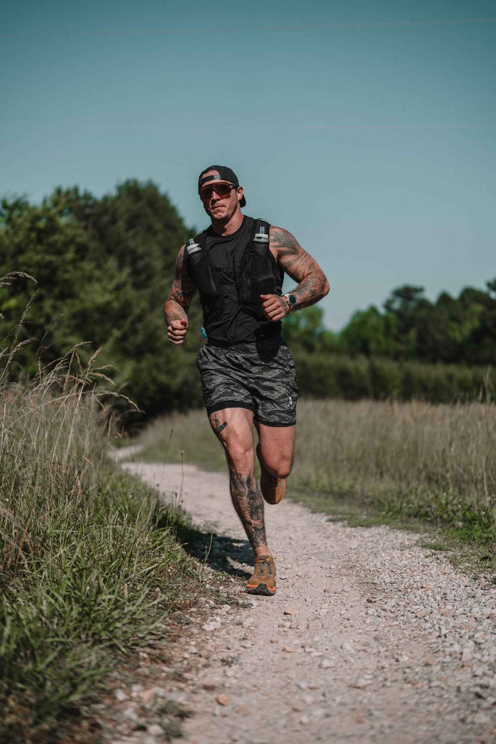 Men's Hybrid Short – Deep Forest