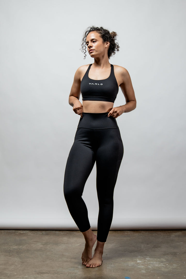 Women's SOHO Full Length High Waist Leggings (Black)