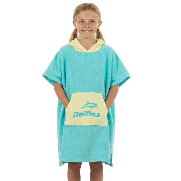 Hooded Poncho Towel – DREAMS of TEAL