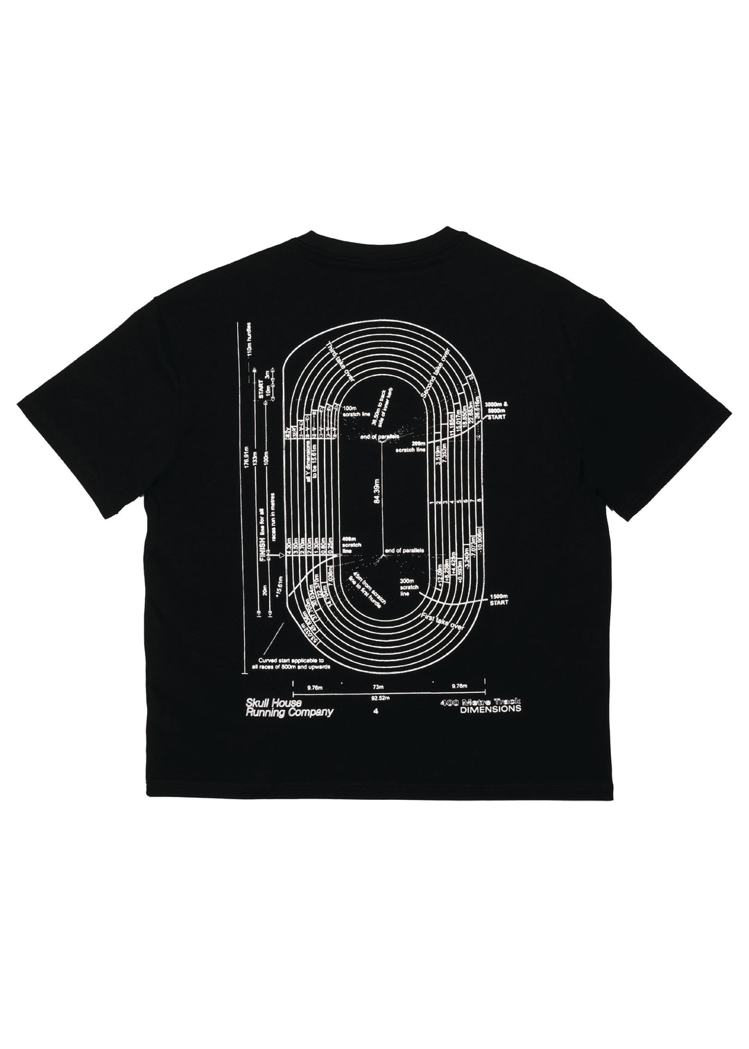Dimensions Oversized Tee, Unisex – Black