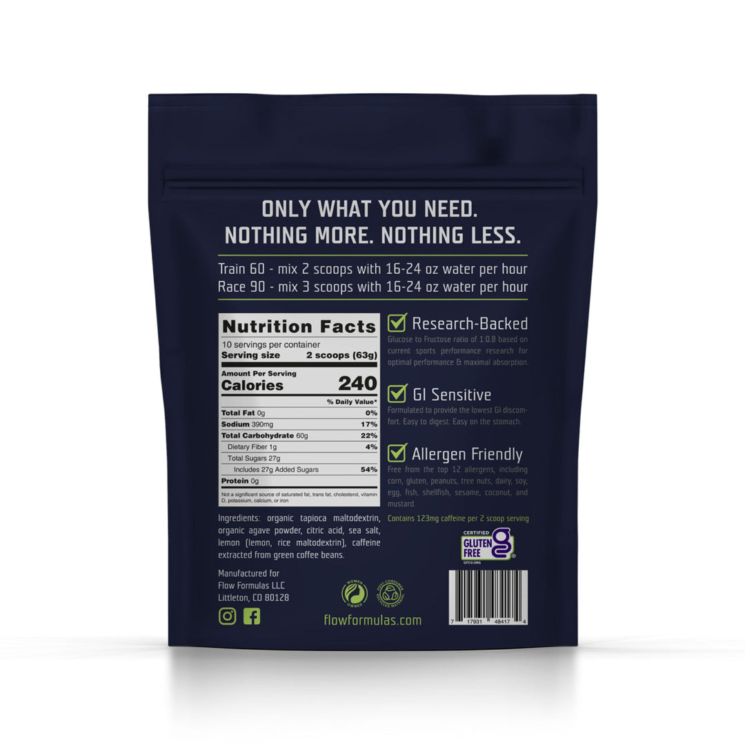 Caffeinated Endurance Drink Mix (10 Servings)