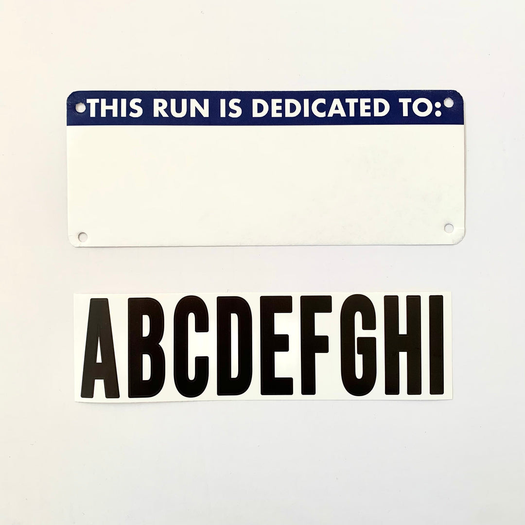 Race Dedication Bib- Custom by Pen and Paces – product image 5