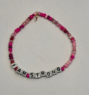 I Am Strong Runner's Bracelet