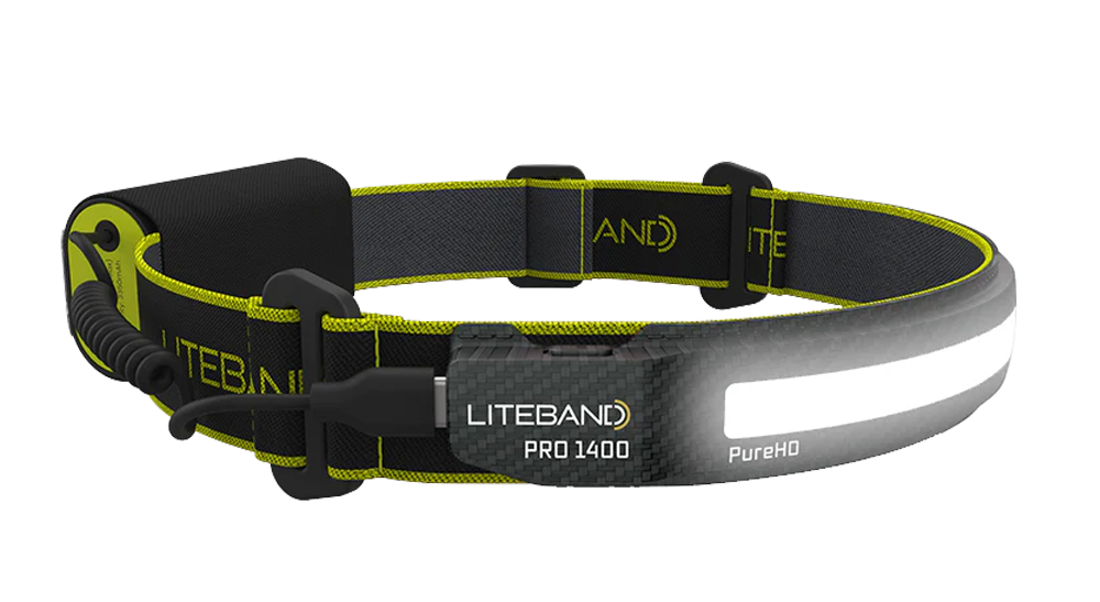 PRO 1400 Lumen PureHD Wide Beam Rechargeable Headlamp
