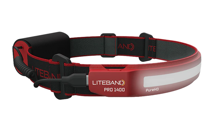 PRO 1400 Lumen PureHD Wide Beam Rechargeable Headlamp