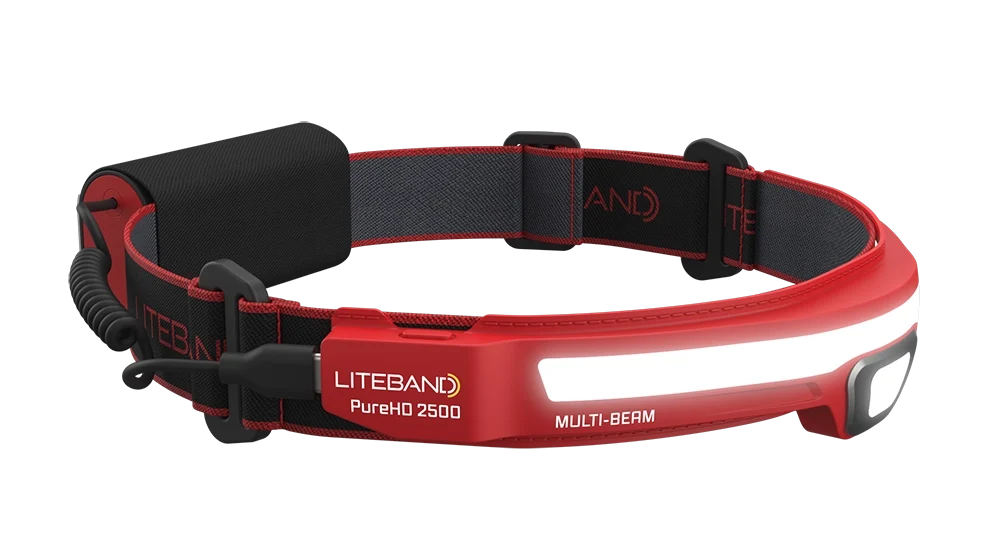 PRO 2500 Lumen PureHD Multi-Beam Rechargeable Headlamp