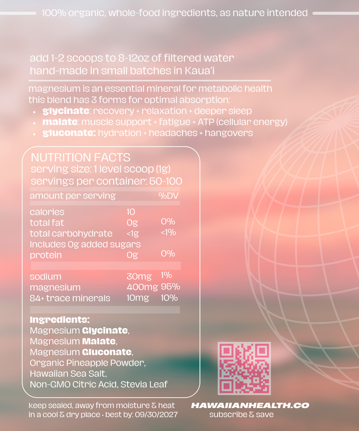 Hawaiian Health Pineapple Magnesium