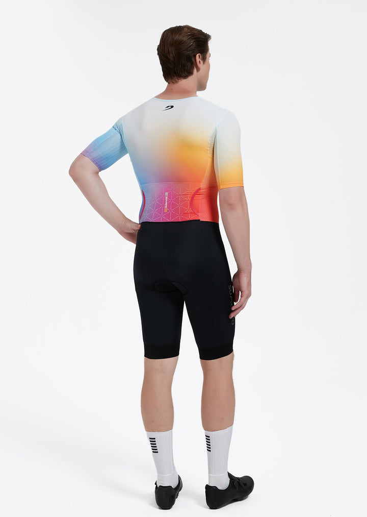Mirage Men's Aero Short Sleeve Tri Suit