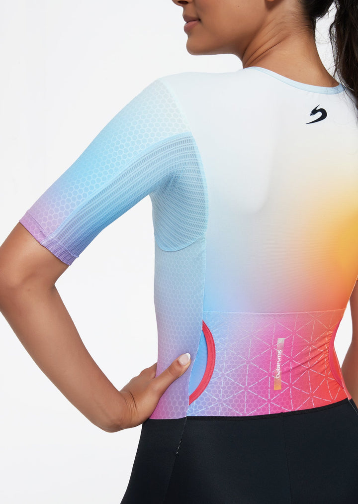 Mirage Women's Aero Short Sleeve Tri Suit