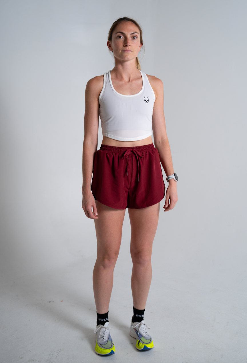 Synergy Crop Top – White