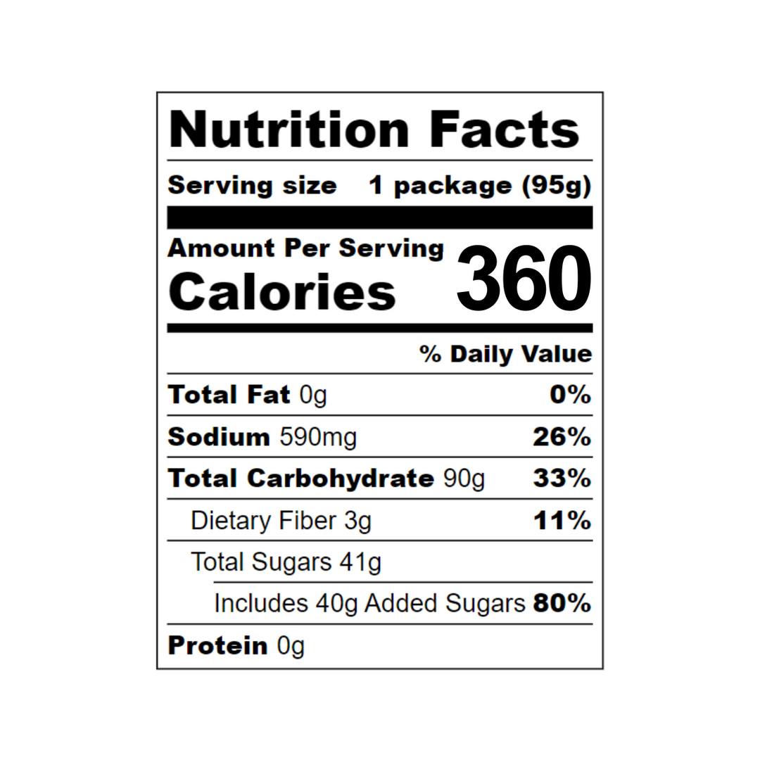 Endurance Drink Mix – Single-Serving Tube