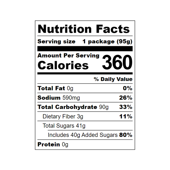 Endurance Drink Mix – Single-Serving Tube